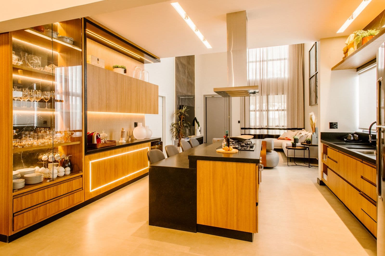 Custom kitchen cabinetry